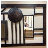 LL - Large Modern Wall Decor with Mirror Accents