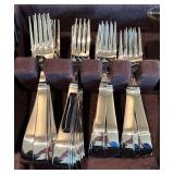 DR - Yamazaki Flatware Service for 14 in Wooden Chest - 73 Pieces
