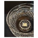 LL - Waterford Crystal Dublin Doors Footed Bowl