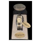 LL - Kenneth Cole New York Rectangular Analog Bracelet Watch in Original Box