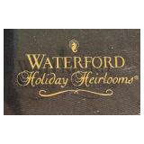 LL - Waterford Holiday Heirlooms Set of 4 Glass Christmas Ornaments