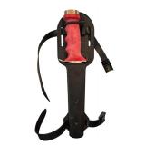 LL - Dacor 12-Inch Stainless Steel Dive Knife with Red Grip and Sheath