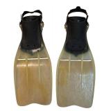 LL - Set of 2 Pairs Dacor Turbo-Flex Flippers Size Small and Large