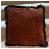 LL - Set of 7 Accent Throw Pillows with Fringe