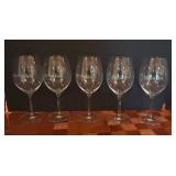 LL - Assorted Stemware and Glass Mugs Including Waterford and Silver Oak