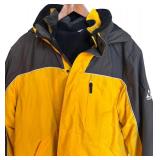 LR - Gerry XL Yellow and Gray Jacket with Hood