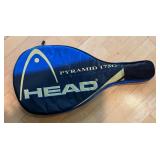 LR - Set of 4 Racquetball Rackets by Head, Magnum, Omega, and Leach with HEAD Case