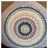 LR - J Barney Signed Artisan Vase with Geometric Design