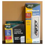 LR - Hunter HEPAtech Replacement Filter and Carbon Pre-Filter