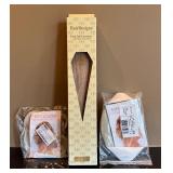 LR - Set of 3 Blonde Hair Extensions and Hair Wrap Accessories