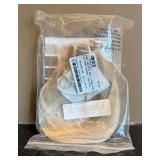 LR - Set of 3 Blonde Hair Extensions and Hair Wrap Accessories