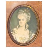 LR - Pair of Vintage Framed Portrait Prints