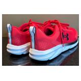 LR - Under Armour Charged Assert Red Shoes Size 9