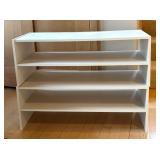 DR - Set of 2 White Organizational Shelves