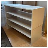 DR - Set of 2 White Organizational Shelves