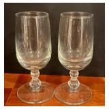 LL - Assorted Crystal and Glass Stemware Collection