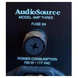 LR - AudioSource Model AMP Three Stereo Power Amplifier
