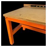 G - Industrial Workbench with Power Strip and Casters