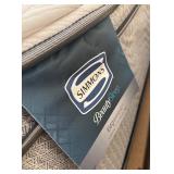 U - White Platform Bed Frame