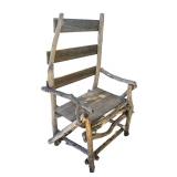 Y - Rustic Wooden Outdoor Chair with Branch Frame