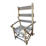 Y - Rustic Wooden Outdoor Chair with Branch Frame