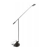 LR - Adjustable Height Modern Black Floor Lamp / Counter Balance Floor Lamp