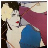 DR - Patrick Nagel NC-9 Serigraph Unframed Print