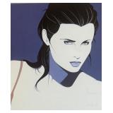 DR - Patrick Nagel Serigraph Unframed Print NC-14