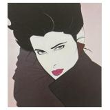 DR - Patrick Nagel Serigraph Unframed Print