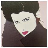 DR - Patrick Nagel Serigraph Unframed Print