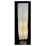 U - Tall Square Paper Shade Floor Lamp with Metal Base