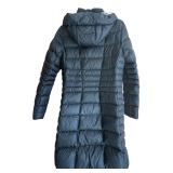 U - The North Face Black Hooded Coat Size Medium