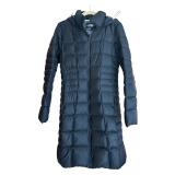 U - The North Face Black Hooded Coat Size Medium