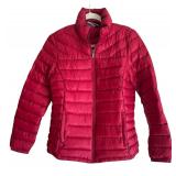 U - Ladies Red Free Country Down Jacket Size Medium