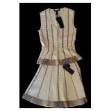 U - BCBG Max Azria Sleeveless Top and Skirt Set Size XS