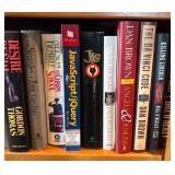 O - Large Collection of Fiction and Nonfiction Hardcover and Paperback Books