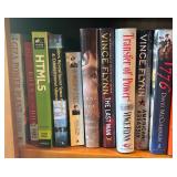 O - Large Collection of Fiction and Nonfiction Hardcover and Paperback Books