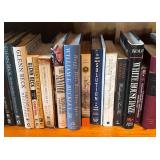 O - Large Collection of Fiction and Nonfiction Hardcover and Paperback Books