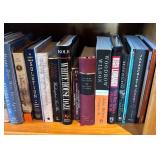 O - Large Collection of Fiction and Nonfiction Hardcover and Paperback Books