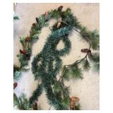 G - Set of 4 Faux Greenery Garland Strands