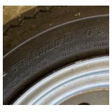 G - Duro 4.80-12 Tubeless Trailer Tire with Steel Wheel