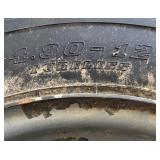 G - Duro 4.80-12 Tubeless Trailer Tire with Steel Wheel