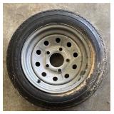 G - Duro 4.80-12 Tubeless Trailer Tire with Steel Wheel