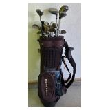 G - Golf Bag with Mixed Club Set by Taylor Made, Odyssey, Ping and Others