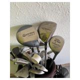 G - Golf Bag with Mixed Club Set by Taylor Made, Odyssey, Ping and Others