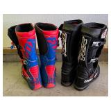 G - Fox and TCX Size 9 Adult Motocross Boots