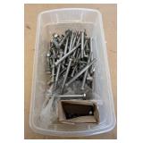 G - Collection of Stainless Steele Hardware / Assorted Nuts and Bolts
