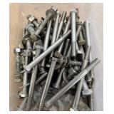 G - Collection of Stainless Steele Hardware / Assorted Nuts and Bolts