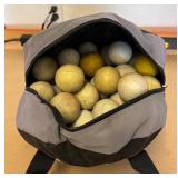 G - Bag of Racquetballs with Carry Bag