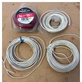 G - Large Lot of Assorted Wire Spools and Monokote Heat Gun